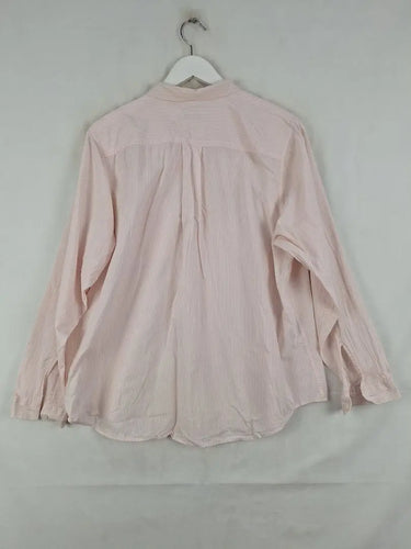 Mavi Pink Pinstripe Button up Shirt Size XXL by SwapUp-Online Second Hand Store-Online Thrift Store