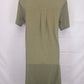 Me + Em Khaki Relaxed Pocket Midi Dress Size 6 by SwapUp-Online Second Hand Store-Online Thrift Store