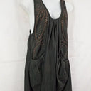 Megan Park Indie Draped Studded Dress Size 10 by SwapUp-Online Second Hand Store-Online Thrift Store