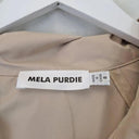 Mela Purdie Camel Elongated Zip Up Rain Coat Size 8 by SwapUp-Online Second Hand Store-Online Thrift Store