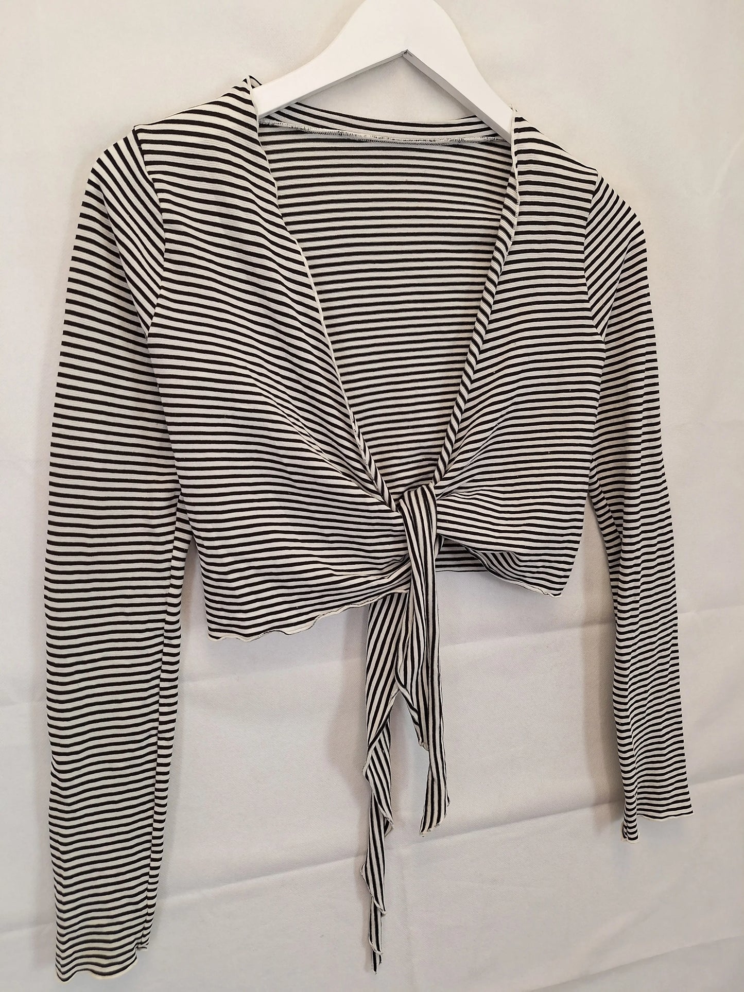 Metalicus  Basic Tie Front Cardigan Size OSFA by SwapUp-Online Second Hand Store-Online Thrift Store