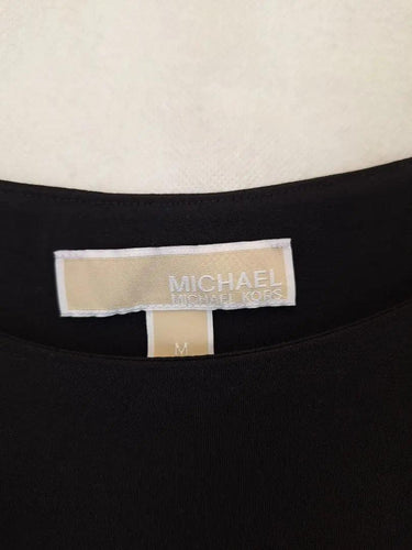 Second-Hand - Michael Kors Chain Flowy Blouse Size M - SwapUp