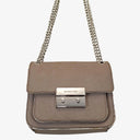 Michael Kors Classic Square Taupe Crossbody Bag by SwapUp-Online Second Hand Store-Online Thrift Store