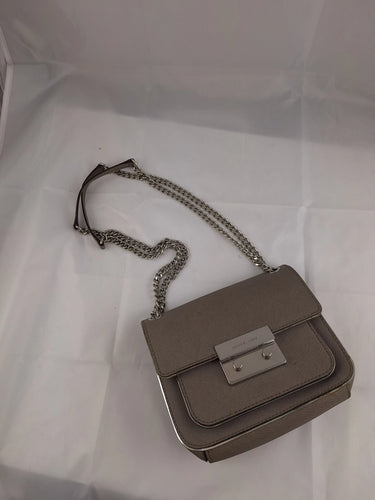 Michael Kors Classic Square Taupe Crossbody Bag by SwapUp-Online Second Hand Store-Online Thrift Store