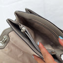 Michael Kors Classic Square Taupe Crossbody Bag by SwapUp-Online Second Hand Store-Online Thrift Store
