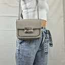 Michael Kors Classic Square Taupe Crossbody Bag by SwapUp-Online Second Hand Store-Online Thrift Store