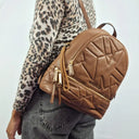 Michael Kors Medium Quilted Leather Backpack by SwapUp-Online Second Hand Store-Online Thrift Store