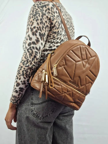 Michael Kors Medium Quilted Leather Backpack by SwapUp-Online Second Hand Store-Online Thrift Store