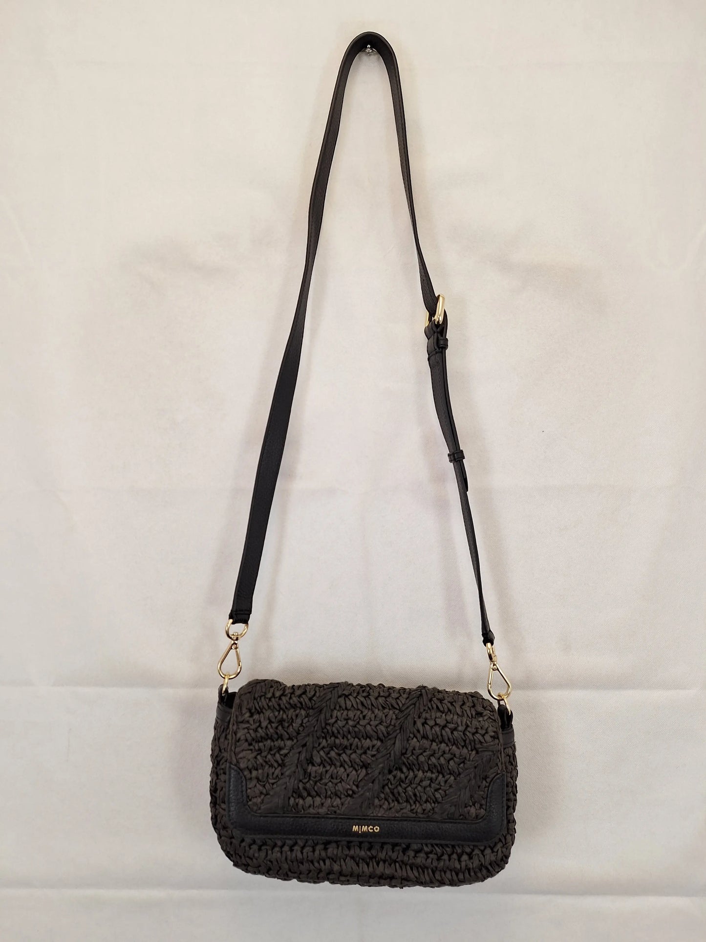 Mimco Raffia Small Crossbody Bag Size OSFA by SwapUp-Online Second Hand Store-Online Thrift Store