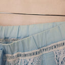Ministry Of Style Cornflower Blue Lace Beach Shorts Size 8 by SwapUp-Online Second Hand Store-Online Thrift Store