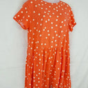 Mister Zimi Casual Coral Polka Dot Dress Size 10 by SwapUp-Online Second Hand Store-Online Thrift Store