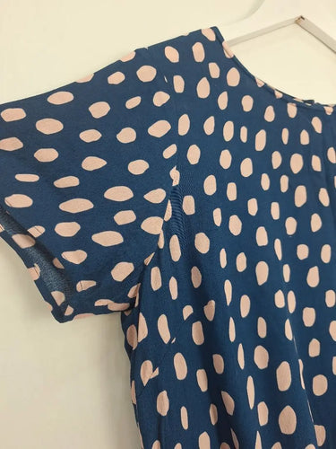 Mister Zimi Casual Pink Spot Top Size 10 by SwapUp-Online Second Hand Store-Online Thrift Store