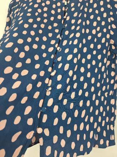 Mister Zimi Casual Pink Spot Top Size 10 by SwapUp-Online Second Hand Store-Online Thrift Store
