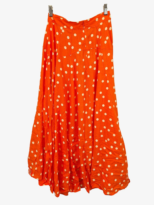 Mister Zimi Classic Peach A Line Maxi Skirt Size 8 by SwapUp-Online Second Hand Store-Online Thrift Store