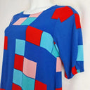 Mister Zimi Cobalt Colour Block Shift Mini Dress Size 12 by SwapUp-Online Second Hand Store-Online Thrift Store