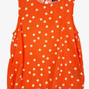 Mister Zimi Coral Fun Polka Dots Blouse Size 6 by SwapUp-Online Second Hand Store-Online Thrift Store