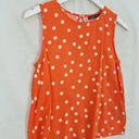 Mister Zimi Coral Fun Polka Dots Blouse Size 6 by SwapUp-Online Second Hand Store-Online Thrift Store