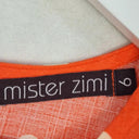 Mister Zimi Coral Fun Polka Dots Blouse Size 6 by SwapUp-Online Second Hand Store-Online Thrift Store
