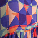Mister Zimi Fun Geometric Gathered Mini Dress Size 12 by SwapUp-Online Second Hand Store-Online Thrift Store