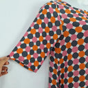 Mister Zimi Geometric A Line Mini Dress Size 12 by SwapUp-Online Second Hand Store-Online Thrift Store