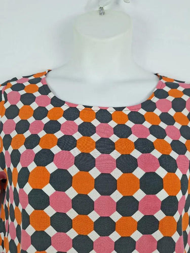 Mister Zimi Geometric A Line Mini Dress Size 12 by SwapUp-Online Second Hand Store-Online Thrift Store