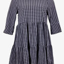 Mister Zimi Lavender Gingham Longsleeve Mini Dress Size 10 by SwapUp-Online Second Hand Store-Online Thrift Store