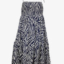 Mister Zimi Navy Summer Swirl Midi Dress Size 10 by SwapUp-Online Second Hand Store-Online Thrift Store