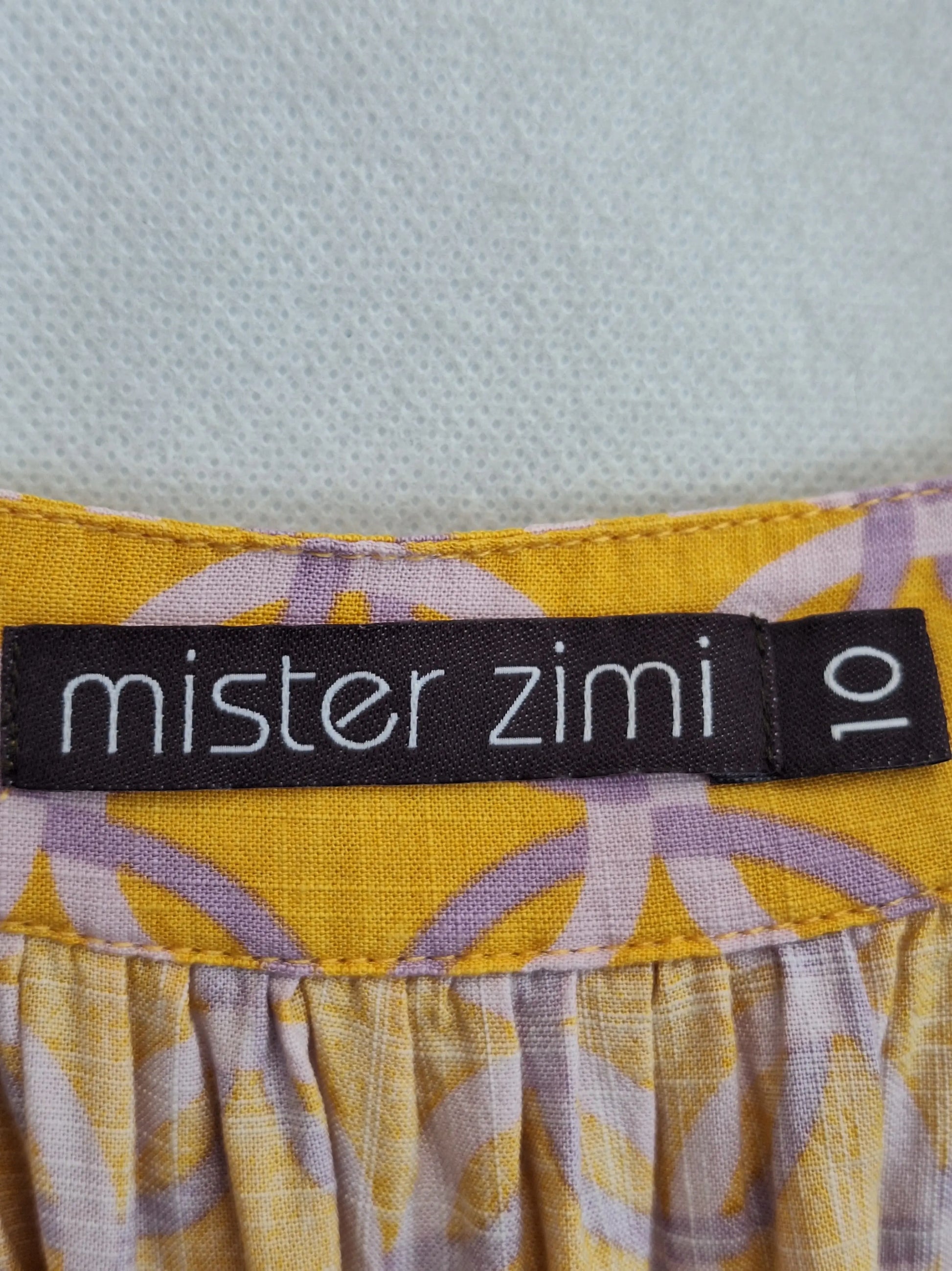 Mister Zimi Tiered Tie Up Midi Day Dress Size 10 by SwapUp-Online Second Hand Store-Online Thrift Store