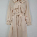 Second-Hand - Mona Studio Elegant Tied Neck Midi Dress Size S - SwapUp
