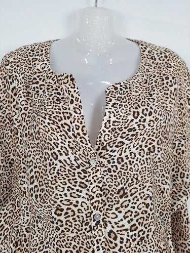 Monte & Lou Lightweight Poolside Cheetah Dress Size S by SwapUp-Online Second Hand Store-Online Thrift Store