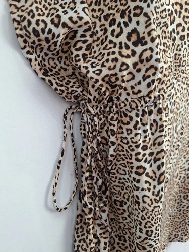 Monte & Lou Lightweight Poolside Cheetah Dress Size S by SwapUp-Online Second Hand Store-Online Thrift Store