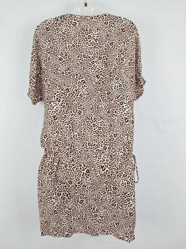 Monte & Lou Lightweight Poolside Cheetah Dress Size S by SwapUp-Online Second Hand Store-Online Thrift Store