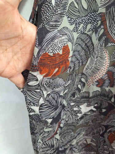 Morrison Light Jungle Print Midi Dress Size 10 by SwapUp-Online Second Hand Store-Online Thrift Store
