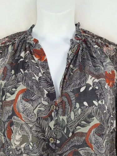 Morrison Light Jungle Print Midi Dress Size 10 by SwapUp-Online Second Hand Store-Online Thrift Store