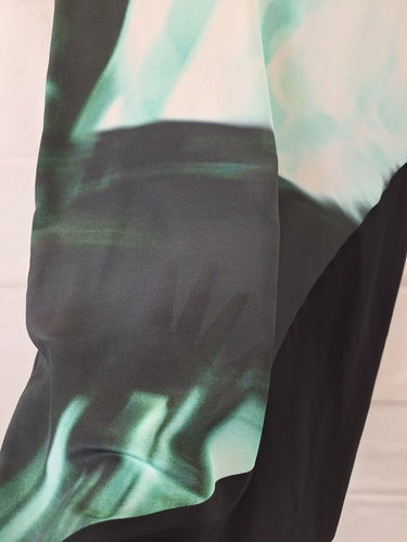 Morrison Relaxed Watercolour Lagoon Top Size S by SwapUp-Online Second Hand Store-Online Thrift Store