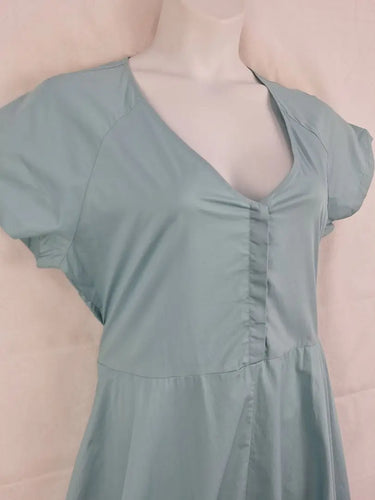 Morrison Selma Aquaria Tied Maxi Dress Size 16 by SwapUp-Online Second Hand Store-Online Thrift Store
