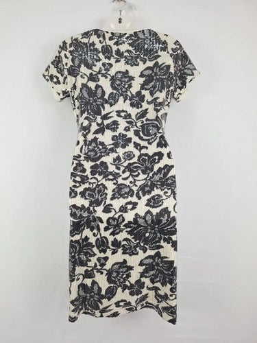 Moss & Spy Vintage Stretch Sequin Fitted Midi Dress Size 12 by SwapUp-Online Second Hand Store-Online Thrift Store