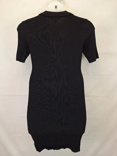 Mossman Classy Ribbed V Neck Midi Dress Size 12 by SwapUp-Online Second Hand Store-Online Thrift Store