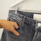 Mother Charcoal Wash The Kick It Denim Jeans Size 12 by SwapUp-Online Second Hand Store-Online Thrift Store