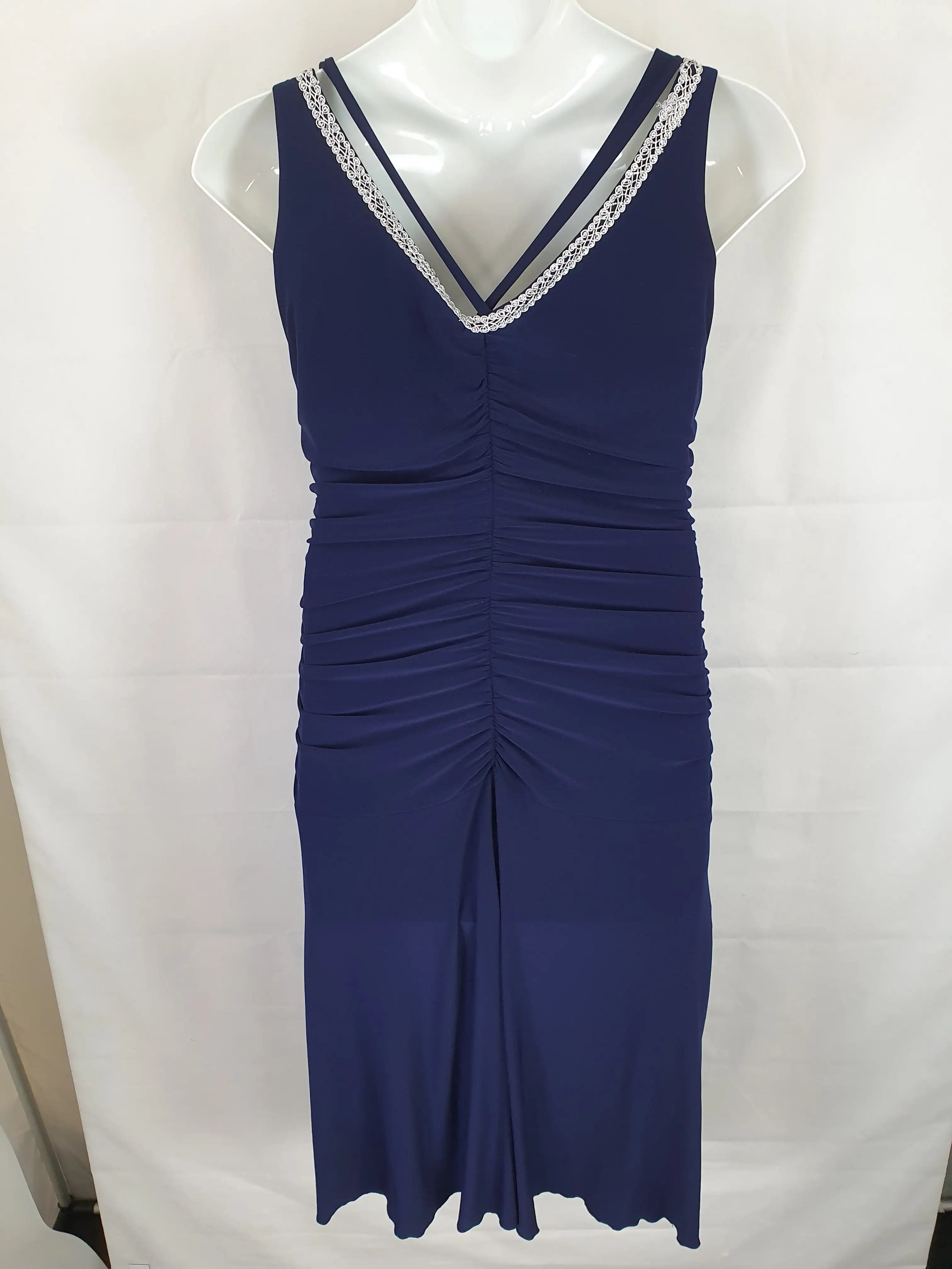 Mr K Evening Formal Midi Dress Size 14 SwapUp