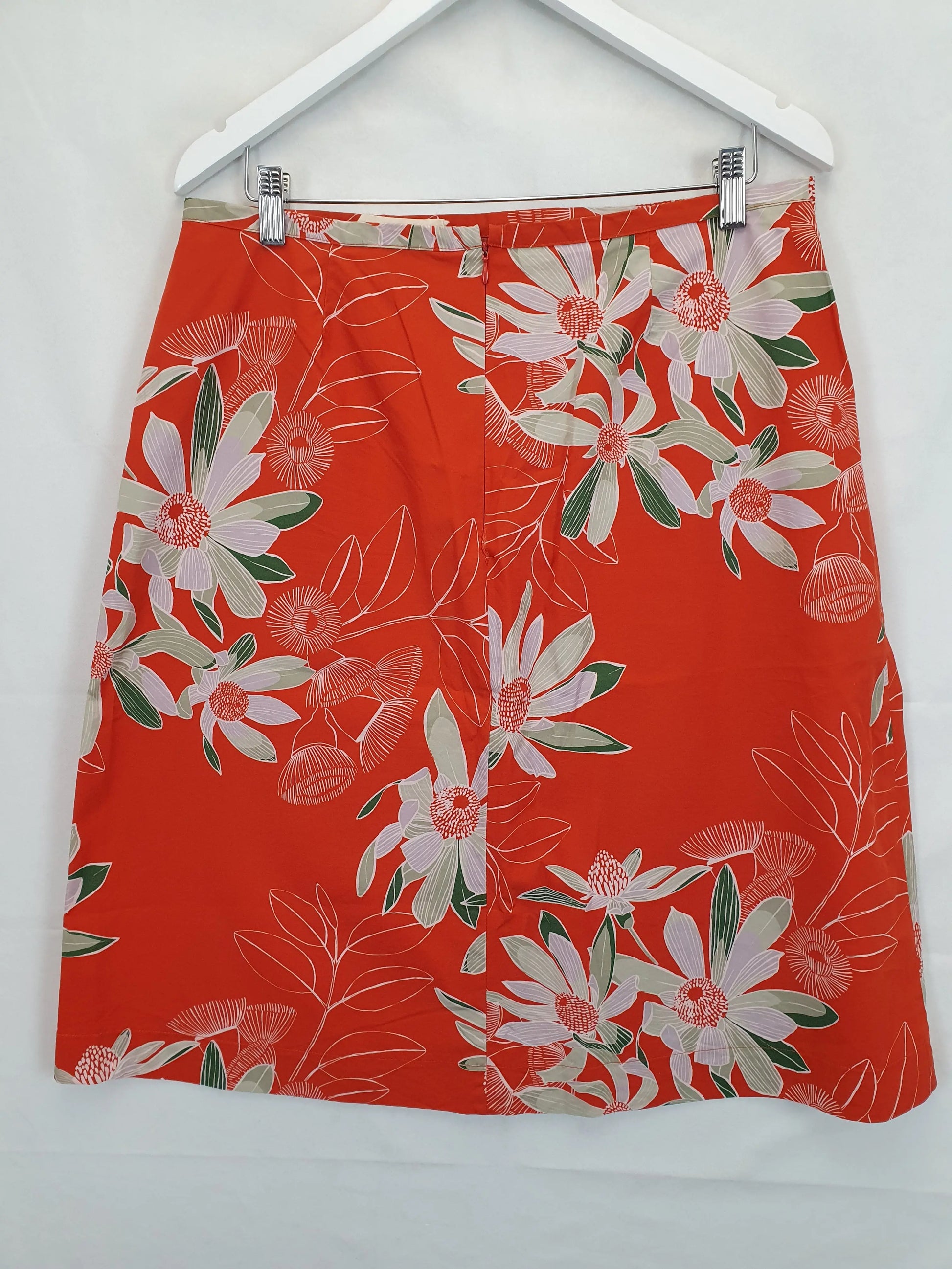 Nancybird Floral Pocket Midi Skirt Size L by SwapUp-Online Second Hand Store-Online Thrift Store