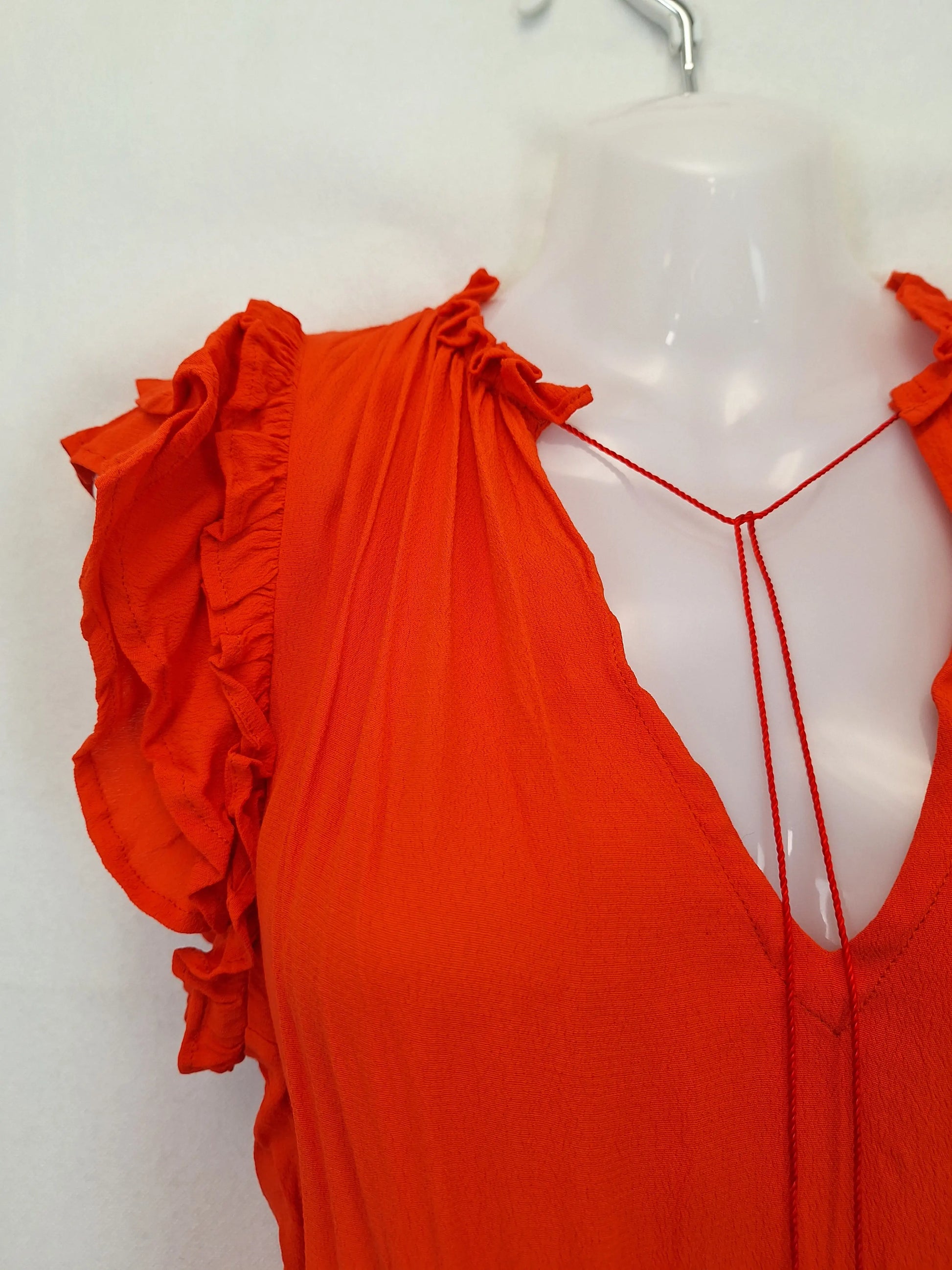 Natasha Gan Boho Tassel Holiday Midi Dress Size 12 by SwapUp-Online Second Hand Store-Online Thrift Store