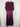 Natasha Gan Grape Shiny Button up Midi Dress Size 14 by SwapUp-Online Second Hand Store-Online Thrift Store