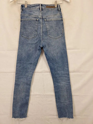 Neuw Classic Blue Raw Hem Skinny Jeans Size 6 by SwapUp-Online Second Hand Store-Online Thrift Store