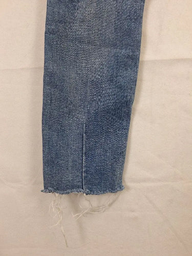 Neuw Classic Blue Raw Hem Skinny Jeans Size 6 by SwapUp-Online Second Hand Store-Online Thrift Store