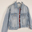Neuw Hidden Stripe Classic Denim Jacket Size 10 by SwapUp-Online Second Hand Store-Online Thrift Store