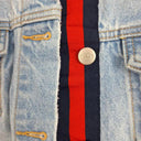 Neuw Hidden Stripe Classic Denim Jacket Size 10 by SwapUp-Online Second Hand Store-Online Thrift Store