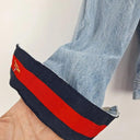 Neuw Hidden Stripe Classic Denim Jacket Size 10 by SwapUp-Online Second Hand Store-Online Thrift Store