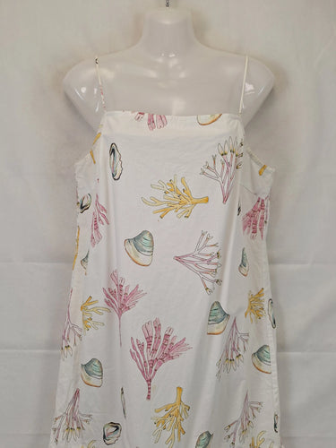 Never Fully Dressed Under The Sea Light Summer Midi Dress Size 12 by SwapUp-Online Second Hand Store-Online Thrift Store