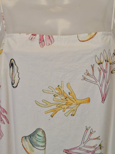Never Fully Dressed Under The Sea Light Summer Midi Dress Size 12 by SwapUp-Online Second Hand Store-Online Thrift Store